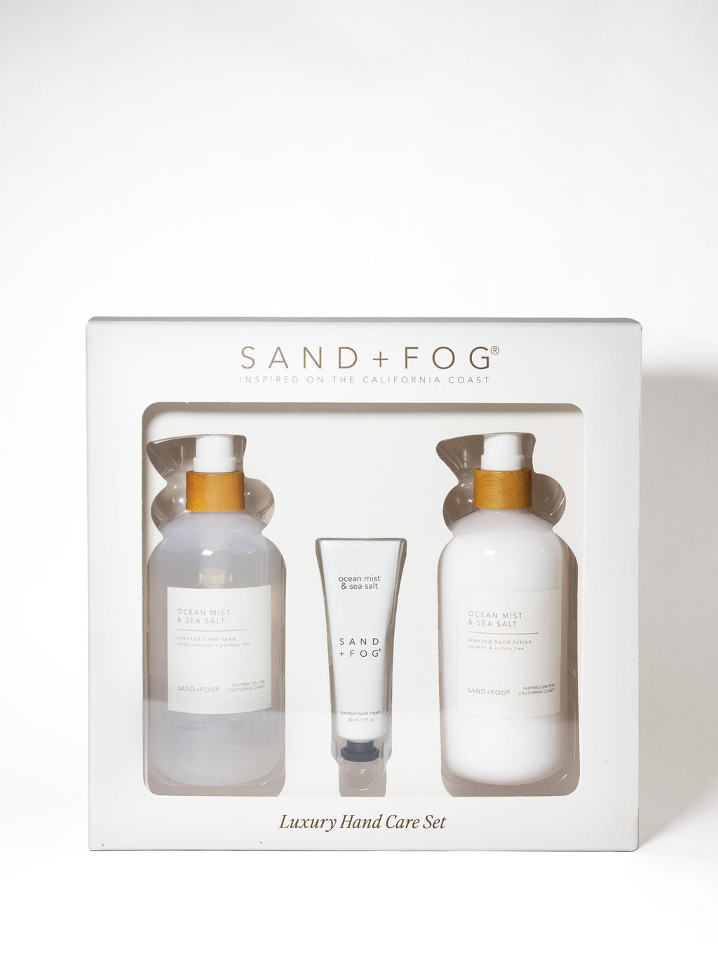 Curated Ocean Mist & Sea Salt Hand Care Set